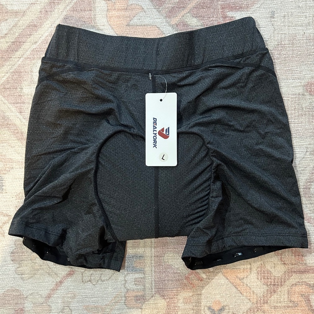 Dealyork Bike Peloton Padded Shorts Grey Women’s Large